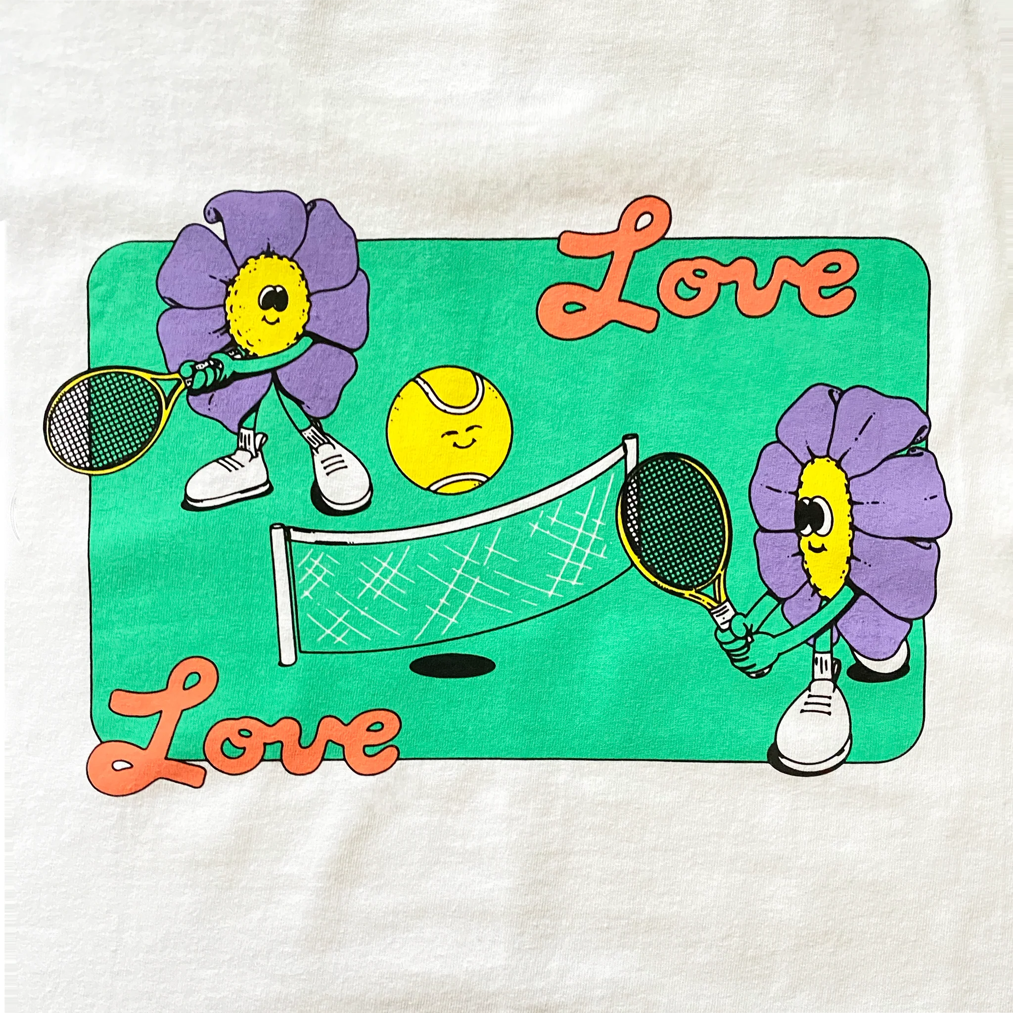 'Love Love Tennis Club' T-Shirt